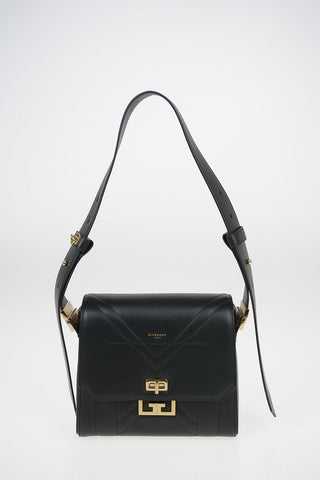 Leather EDEN Shoulder Bag with Brass Details