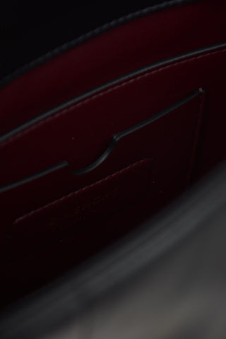 Leather EDEN Shoulder Bag with Brass Details