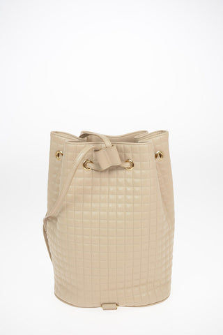 Quilted Leather Backpack