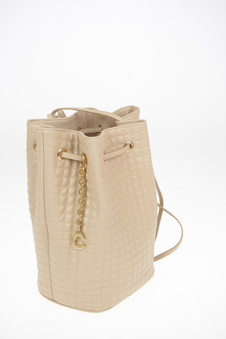 Quilted Leather Backpack