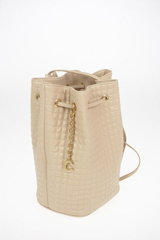 Quilted Leather Backpack