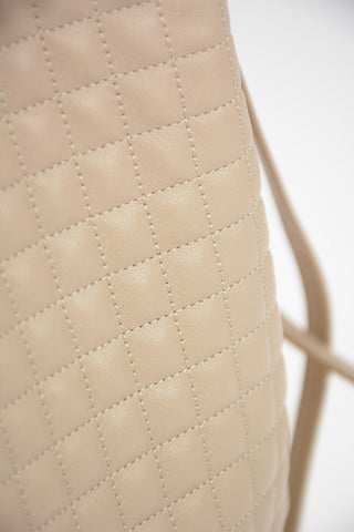 Quilted Leather Backpack