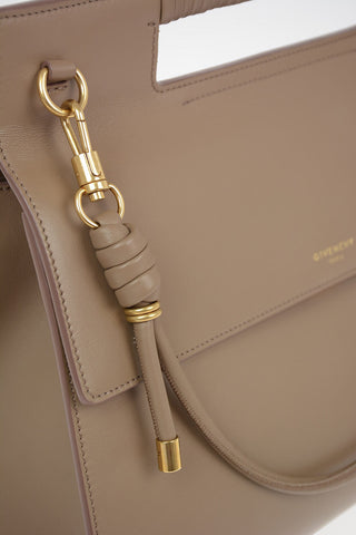 Leather WHIP Top Handle Bag