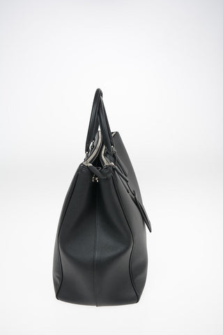 Saffiano Leather Maxi TRAVEL Tote Bag With Removable Shoulder Strap