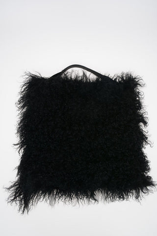 Shearling Maxi Shoulder Bag