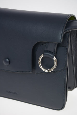 Leather Top Handle Bag With Removable Shoulder Strap