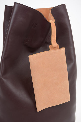 Leather Maxi BLOSSOM Backpack
