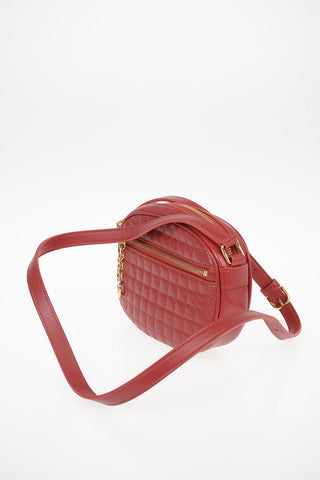Quilted Leather Mini Camera Bag
