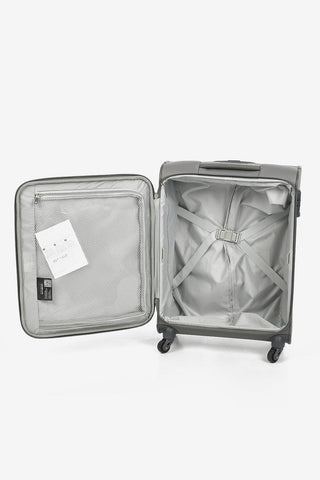 BASE BOOST Cabin Trolley 55cm 4W Grey