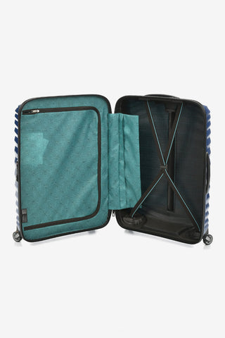 LITE SHOCK Medium Trolley 69cm 4W Pacific Blue