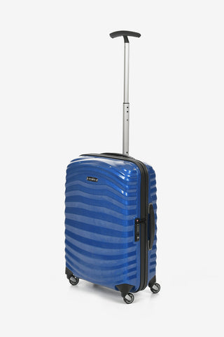 LITE SHOCK Cabin Trolley 55cm 4W Pacific Blue