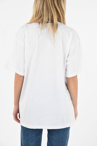 COUTURE! Maxi Printed Oversized Crew-Neck T-shirt
