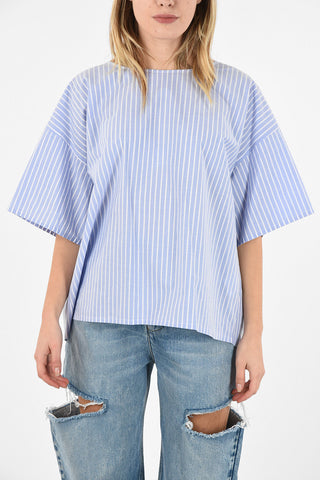 MM6 Awning Striped Blouse