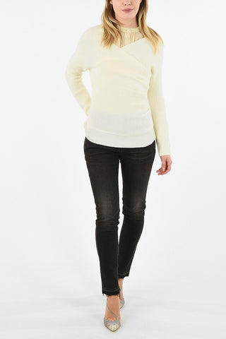 v-neck LOLAX sweater