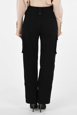 High Waist Cargo Jeans