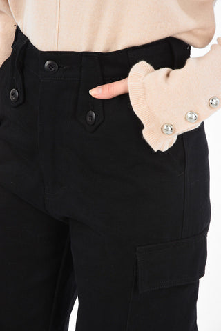 High Waist Cargo Jeans
