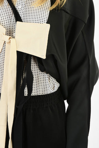 open back asymmetric top
