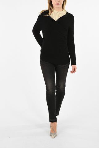 v-neck LOLAX sweater