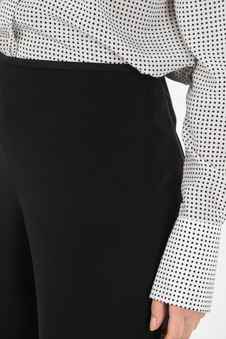 GIORGIO ARMANI side-zip fastening palazzo  pants
