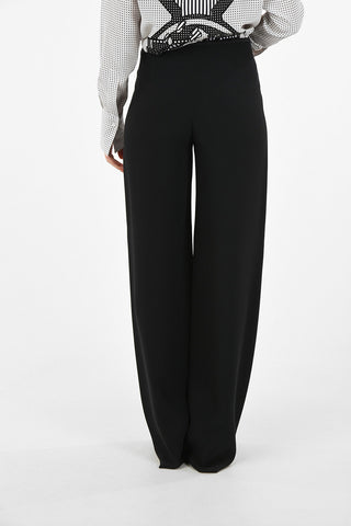 GIORGIO ARMANI side-zip fastening palazzo  pants