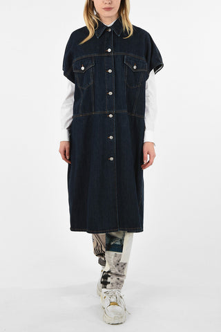 MM6 giubbotto in denim lunghezza 3/4