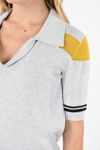 MM1 V-Neck Short Sleeve Sweater