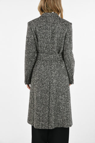 Twill Coat with Belt