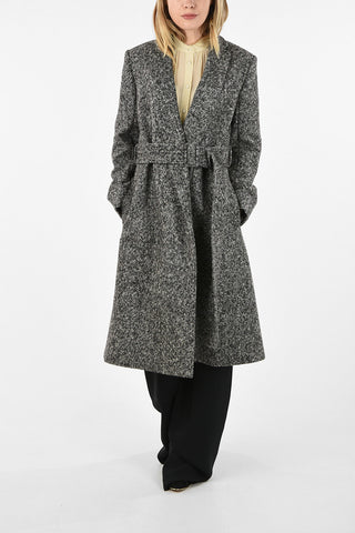Twill Coat with Belt