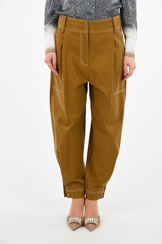 FLEET high-rise waist harem pants