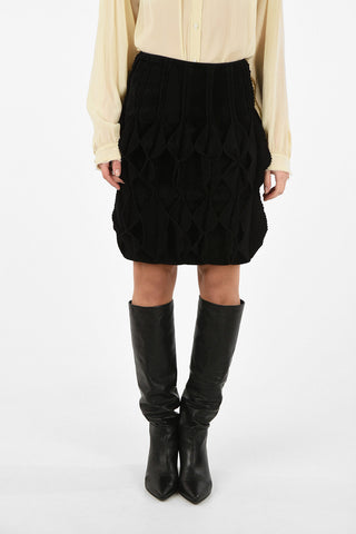 Pleated Mini Skirt