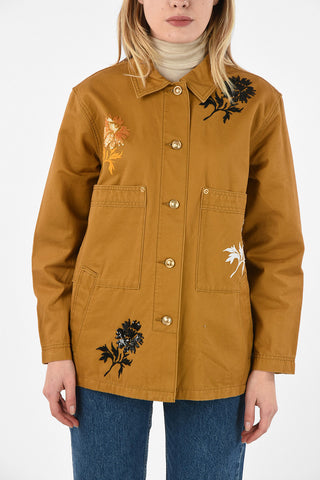 barn outerwear jacket with Sequined Embroidery