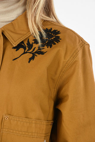 barn outerwear jacket with Sequined Embroidery