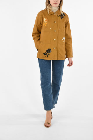 barn outerwear jacket with Sequined Embroidery