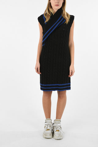 MM1 Cable Knit Bodycon Dress