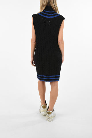 MM1 Cable Knit Bodycon Dress