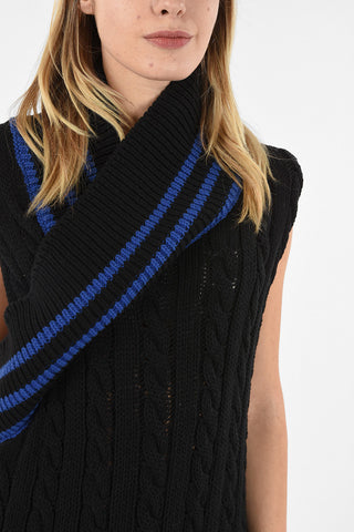 MM1 Cable Knit Bodycon Dress