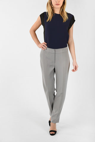 COLLEZIONI Mid-rise waist single pleat trousers