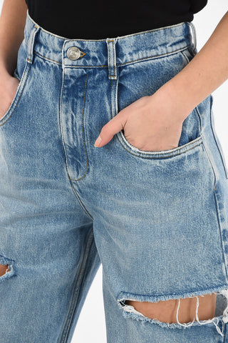 MM1 High-Rise waist Mom Fit Jeans