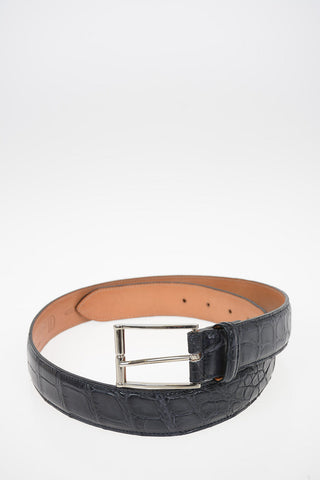 ID Crocodile Skin Belt 30mm