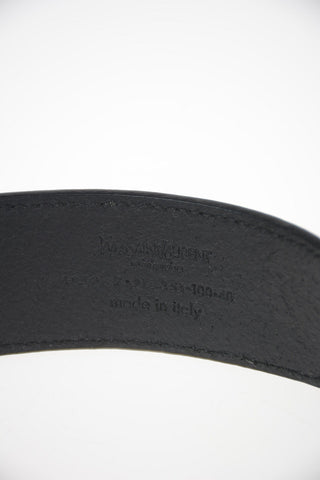 Leather Belt with Horn Buckle 40mm