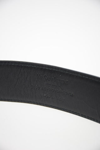 Leather High Waist Belt 35mm