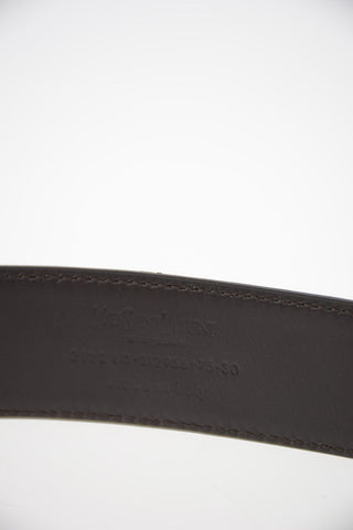 Leather High Waist Belt 35mm