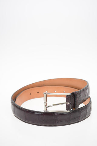 ID Crocodile Skin Belt 30mm