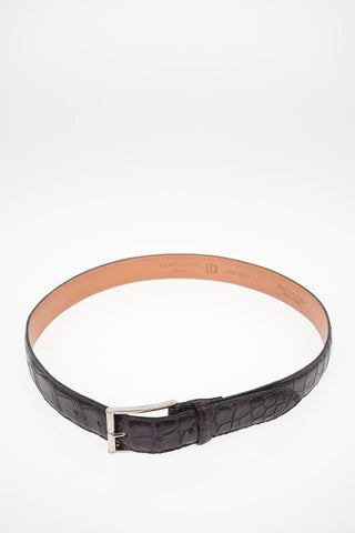 ID Crocodile Skin Belt 30mm