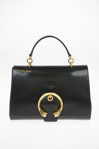 Leather MADELINE Top Handle Bag with Removable Shoulder Strap