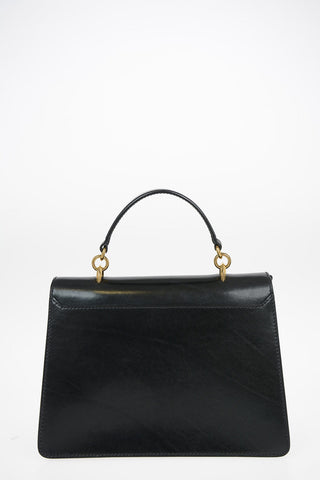 Leather MADELINE Top Handle Bag with Removable Shoulder Strap