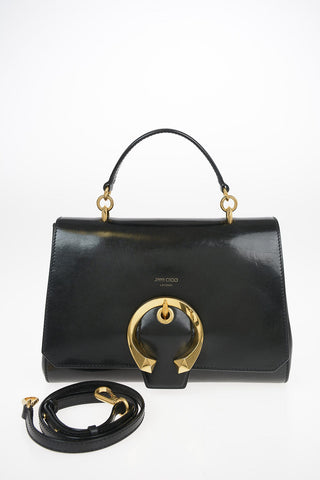 Leather MADELINE Top Handle Bag with Removable Shoulder Strap