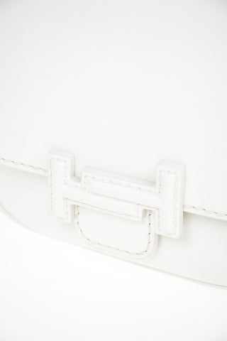 Leather Mini DOUBLE T Saddle Bag With Removable Shoulder Strap