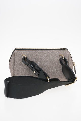 Glittered Leather VARA BOW Bum Bag