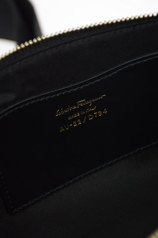 Glittered Leather VARA BOW Bum Bag